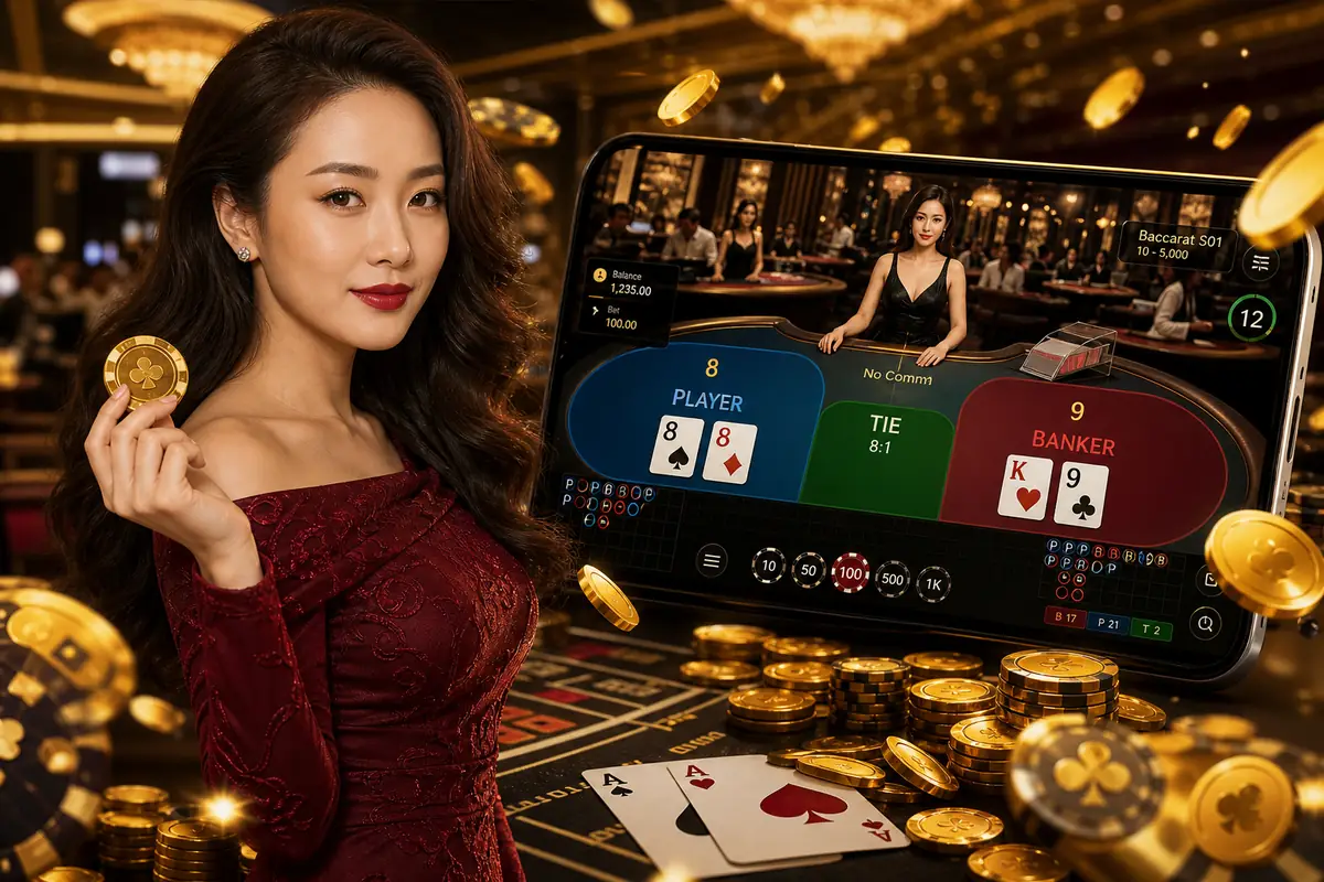 c9bet Casino meja live baccarat dalam talian